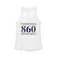 Woodstock 860 Connecticut Women's Ideal Racerback Tank Top