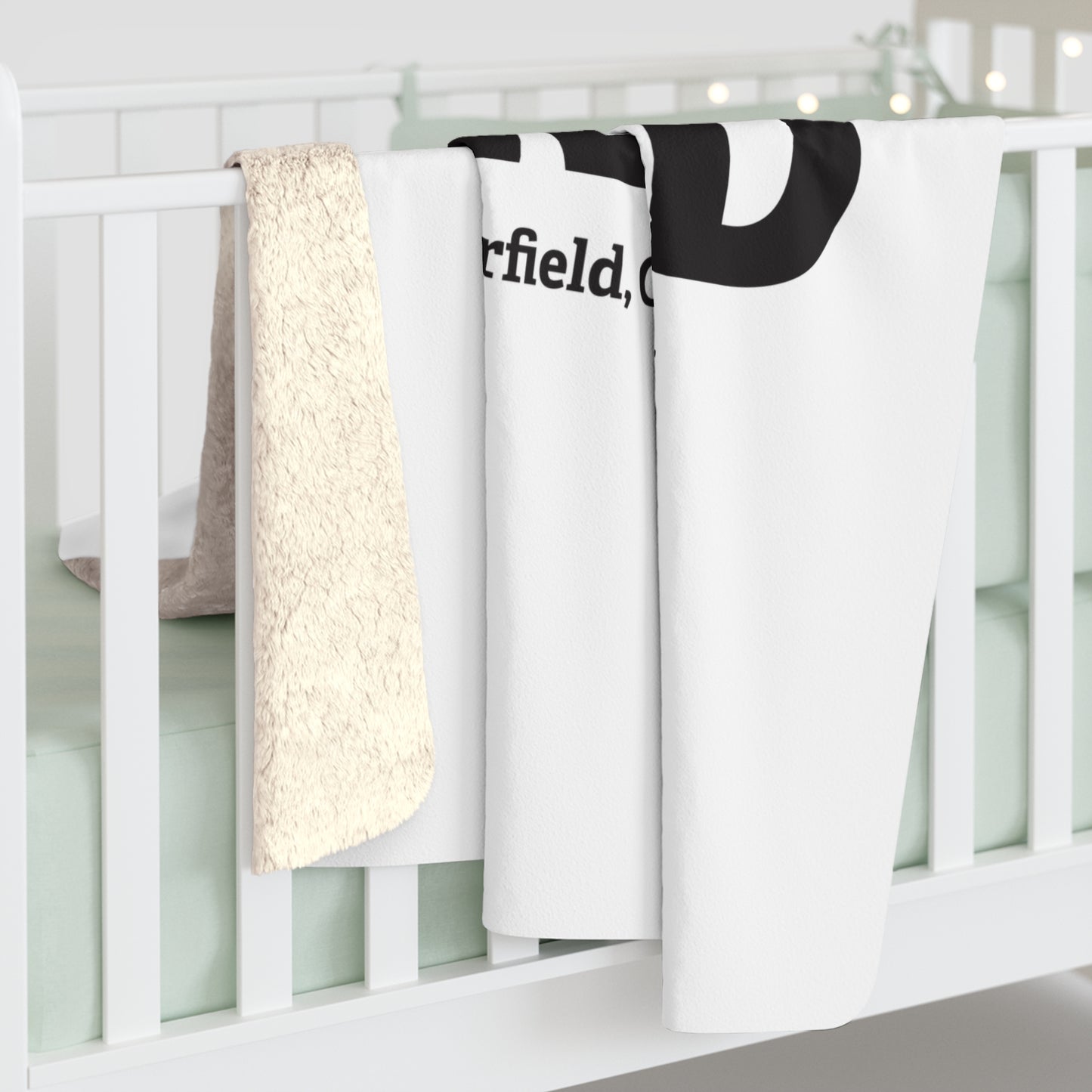 I Heart NWFD Sherpa Fleece Blanket