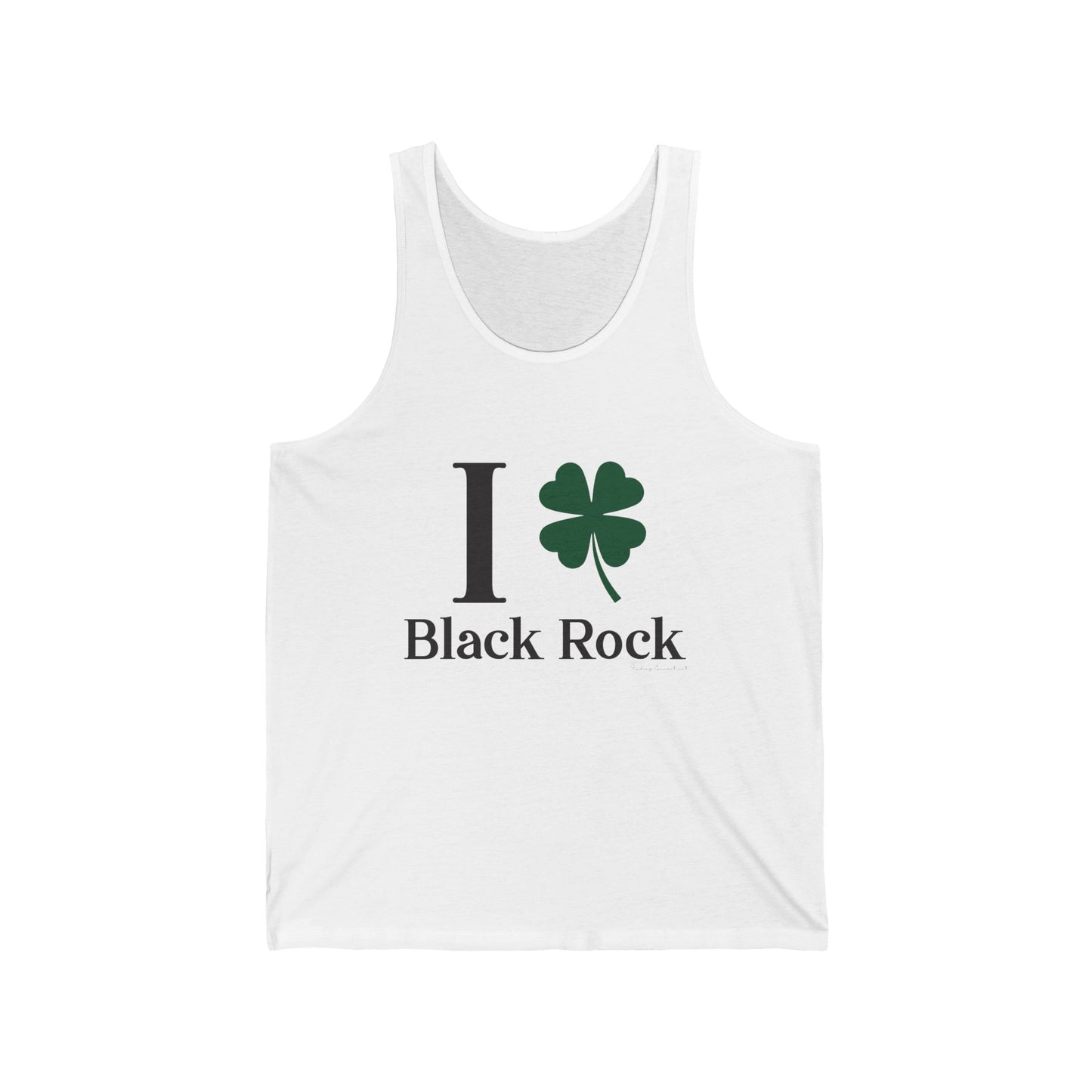 I Clover Black Rock Unisex Jersey Tank