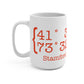 Stamford Coordinates Mug 15oz