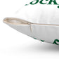 I Clover Rocky Hill Spun Polyester Square Pillow