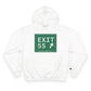 Vintage Exit 55 WCP Sign Champion Hoodie