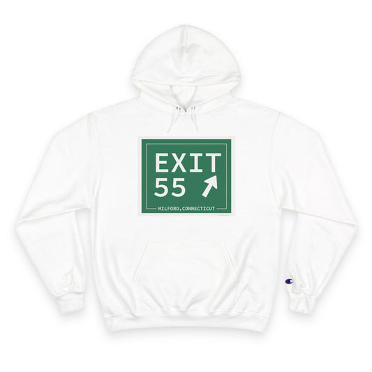 Vintage Exit 55 WCP Sign Champion Hoodie
