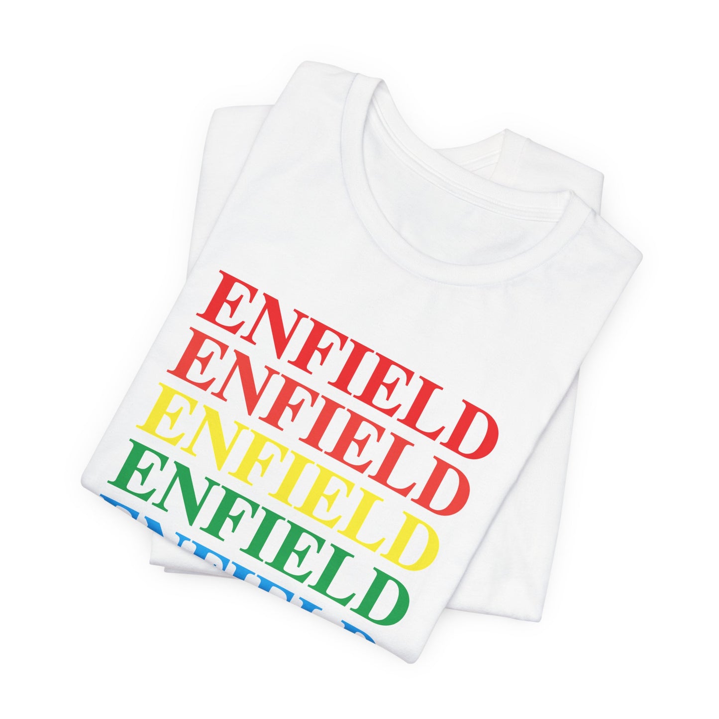 Enfield Pride Unisex Jersey Short Sleeve Tee