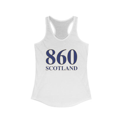 860 Scotland Women's Ideal Racerback Tank Top