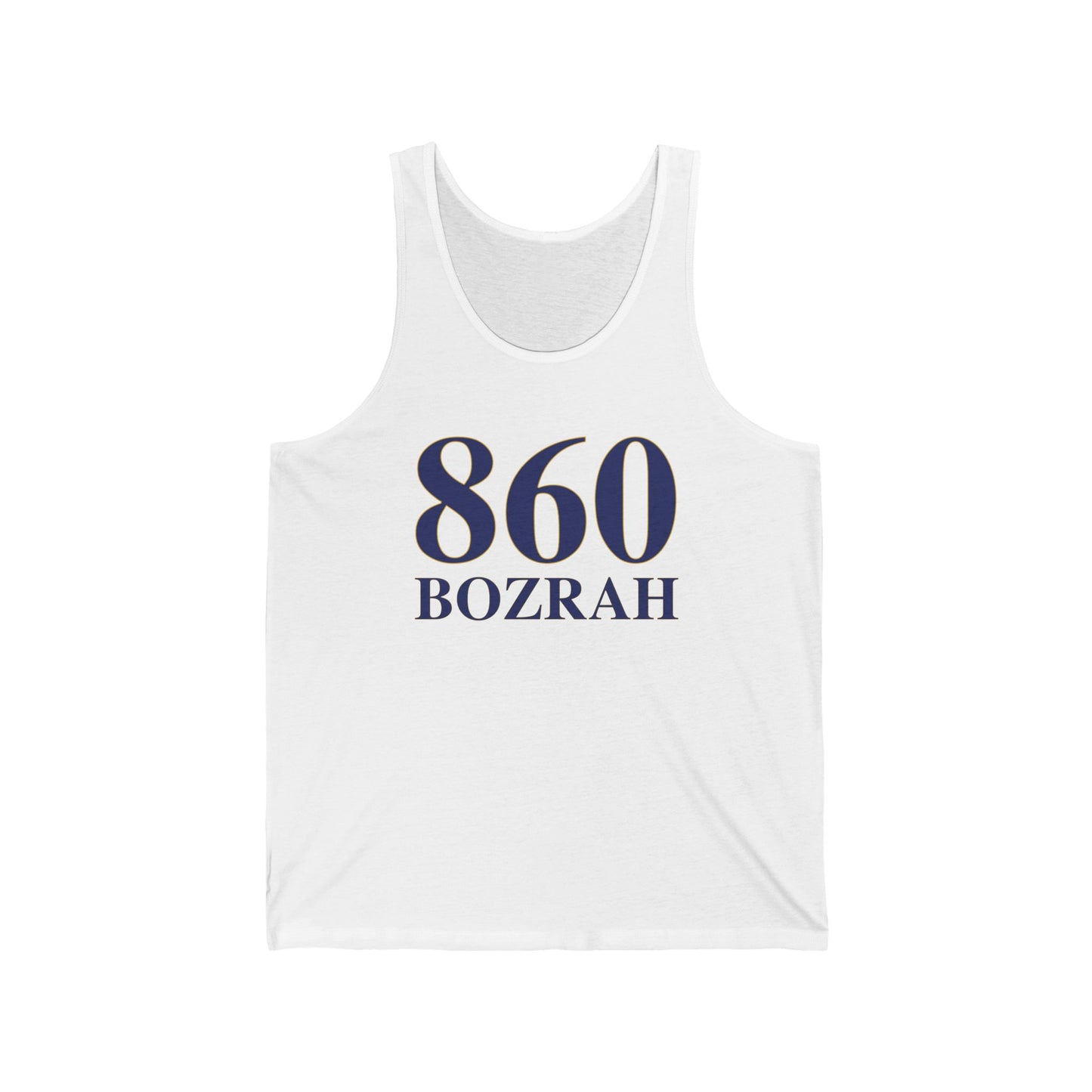 860 Bozrah Unisex Jersey Tank Top