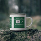 Vintage Merritt Parkway Exit 49S Sign Enamel Camping Mug
