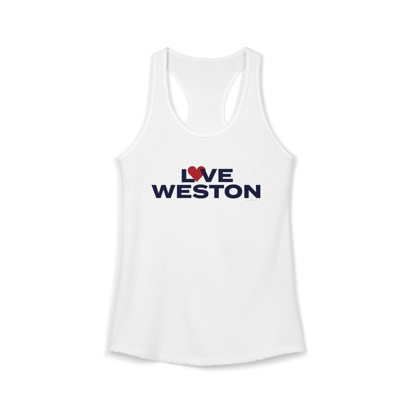 Love Weston Women's Ideal Racerback Tank Top