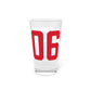06851 Norwalk Connecticut Zip Code Pint Glass, 16oz