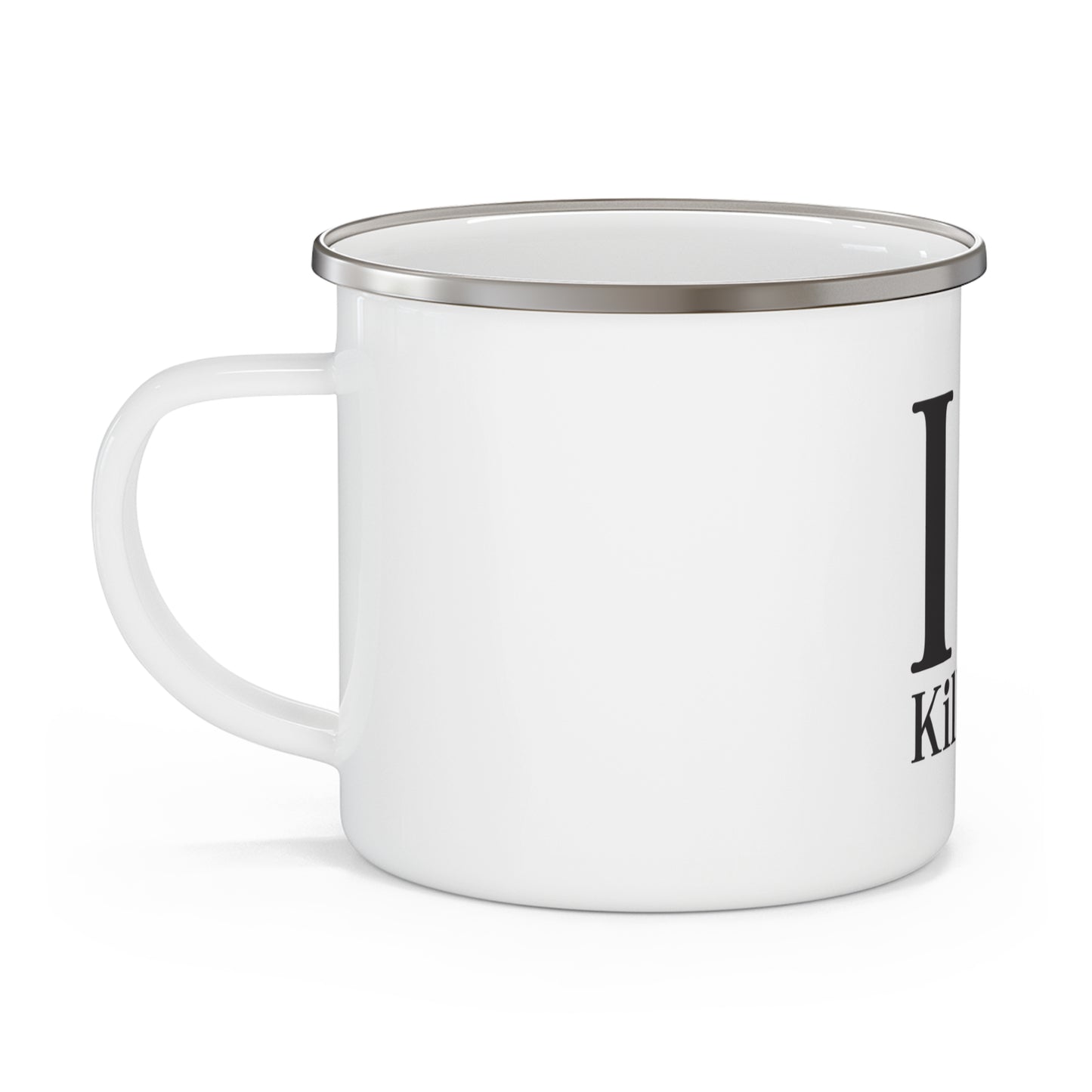 I Clover Killingly Enamel Camping Mug