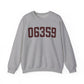 06359 North Stonington Connecticut Zip Code Unisex Heavy Blend™ Crewneck Sweatshirt