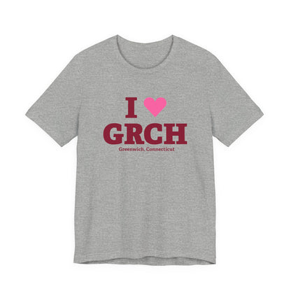 I Heart GRCH Unisex Jersey Short Sleeve T-Shirt