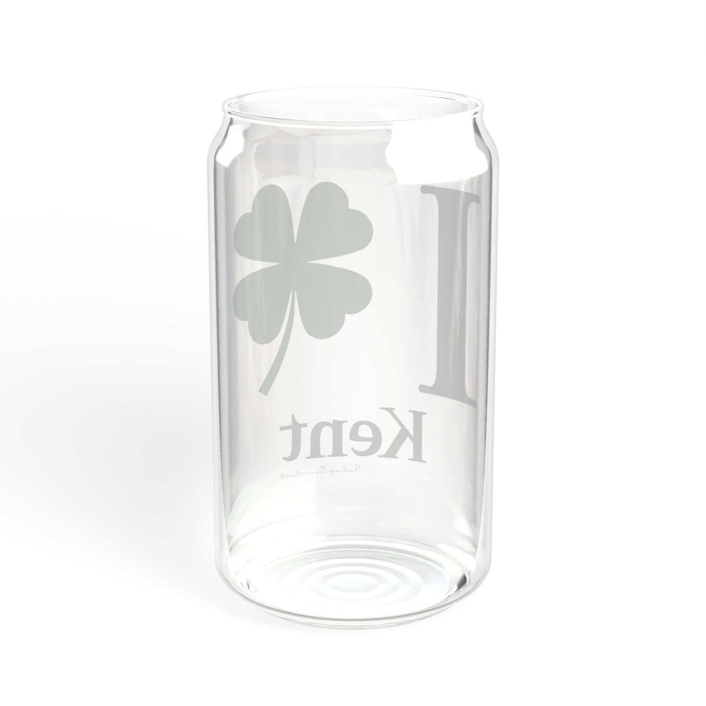 I Clover Kent Sipper Glass, 16oz