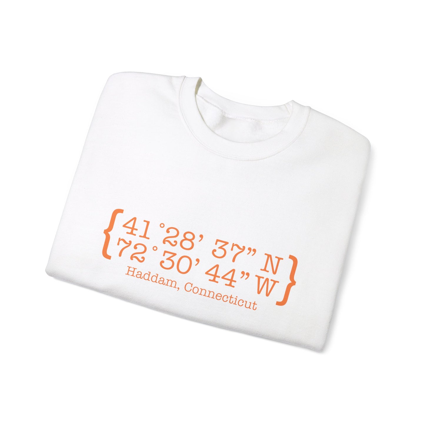 Haddam Coordinates Unisex Heavy Blend™ Crewneck Sweatshirt