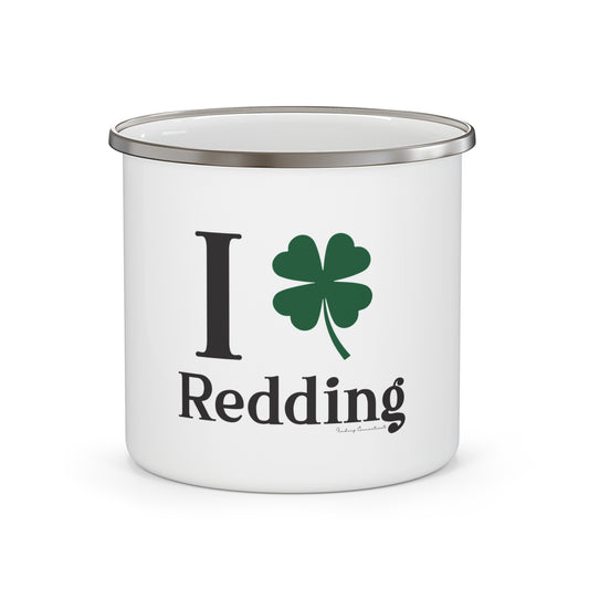 I Clover Redding Enamel Camping Mug