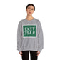 Vintage Exit 39A Merritt Parkway Sign Unisex Heavy Blend™ Crewneck Sweatshirt