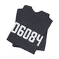 06084 Tolland CT Zip Code Unisex Jersey Short Sleeve T-Shirt