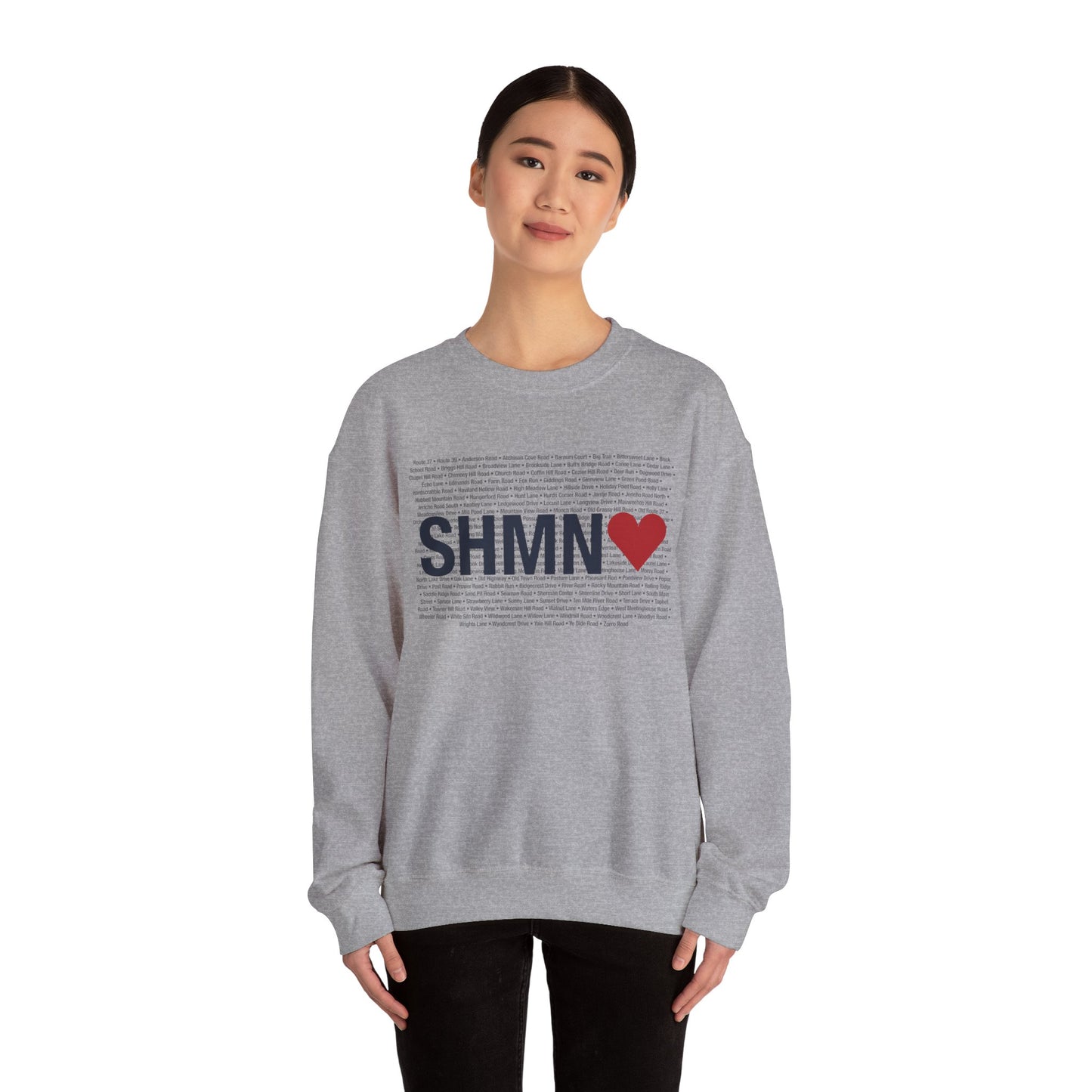 Sherman Love  Unisex Heavy Blend™ Crewneck Sweatshirt