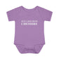 Just a kid from Cheshire Infant Baby Rib Bodysuit