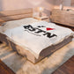 I Heart ESTN Velveteen Plush Blanket