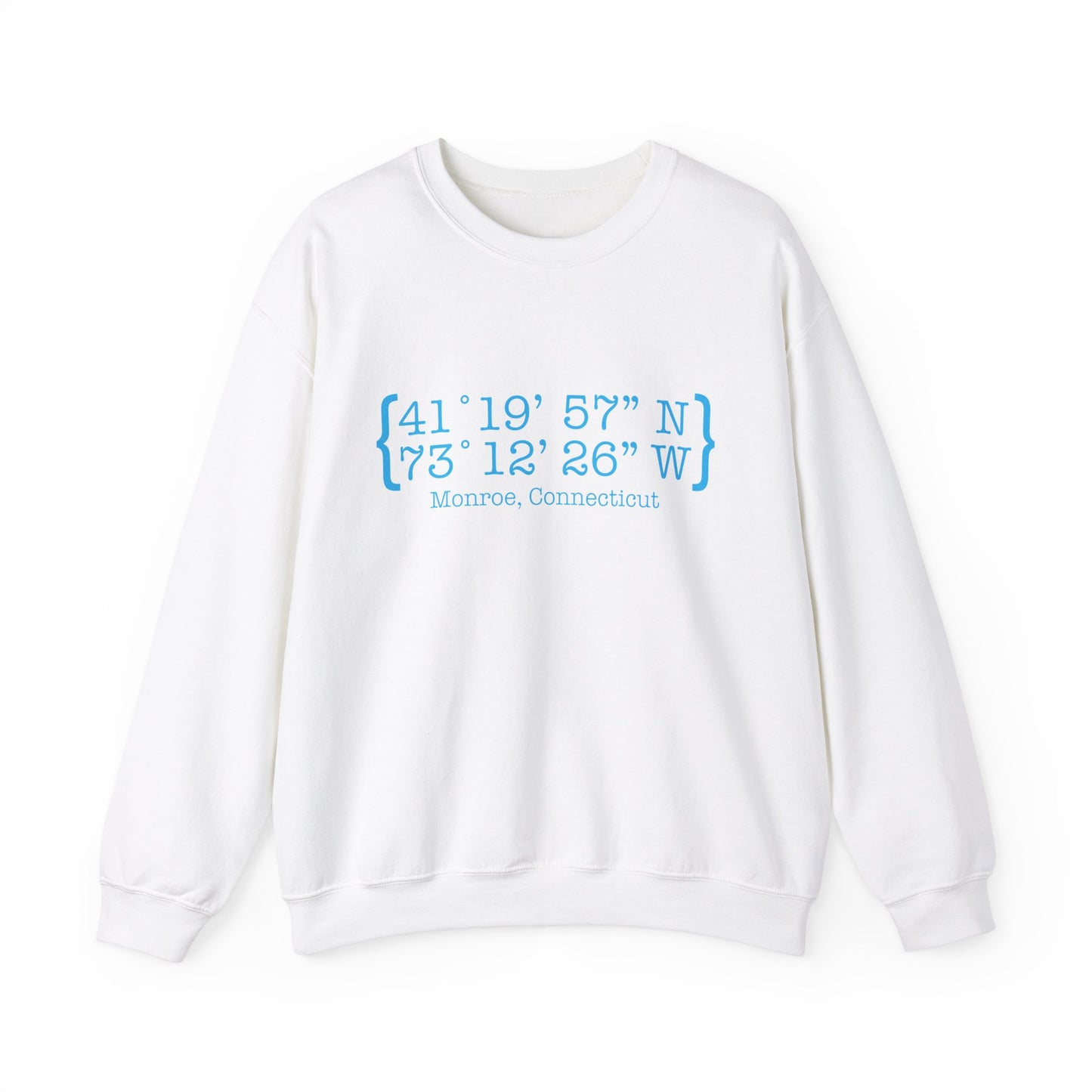 Monroe Coordinates Unisex Heavy Blend™ Crewneck Sweatshirt