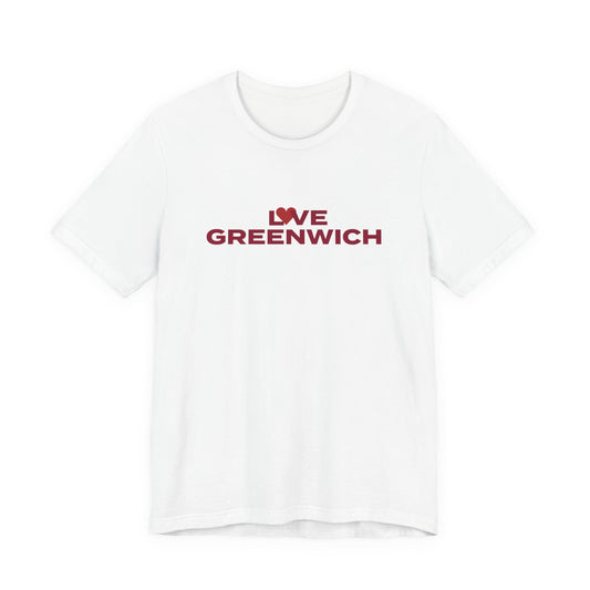 Love Greenwich Unisex Jersey Short Sleeve T-Shirt