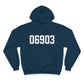 06903 Stamford CT Zip Code Champion Hoodie Sweatshirt