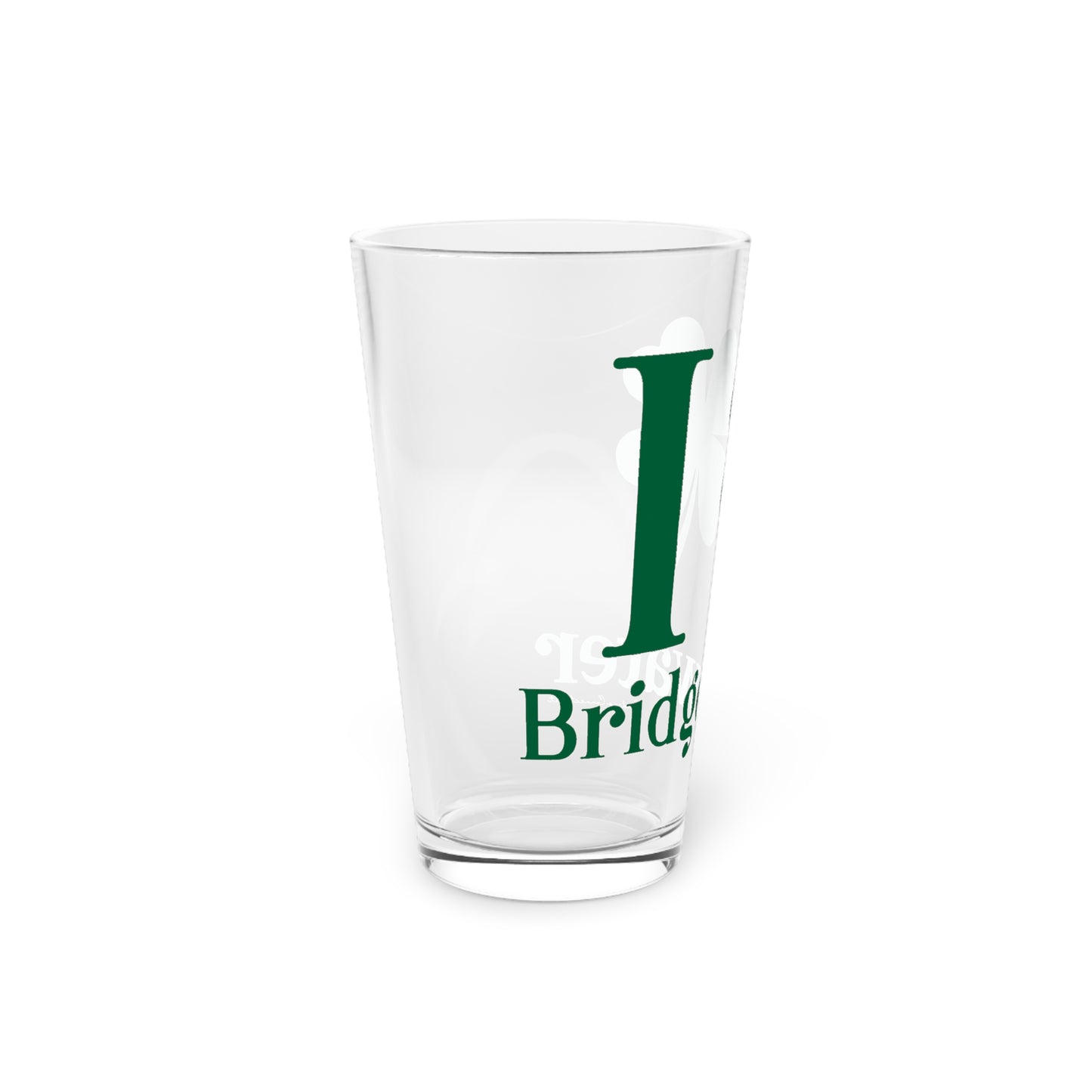 I Clover Bridgewater Pint Glass, 16oz