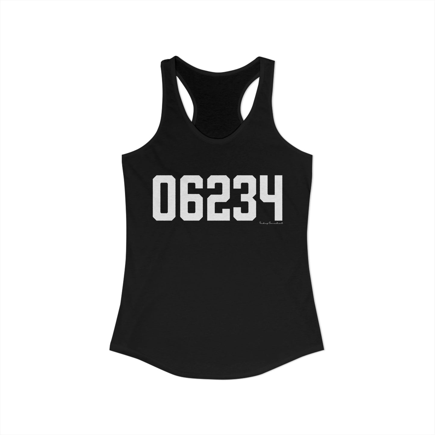 06234 Brooklyn CT Zip Code Women's Ideal Racerback Tank Top