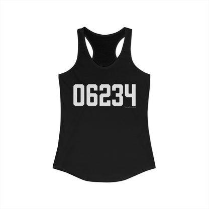 06234 Brooklyn CT Zip Code Women's Ideal Racerback Tank Top