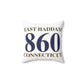 East Haddam 860 Connecticut Spun Polyester Square Pillow