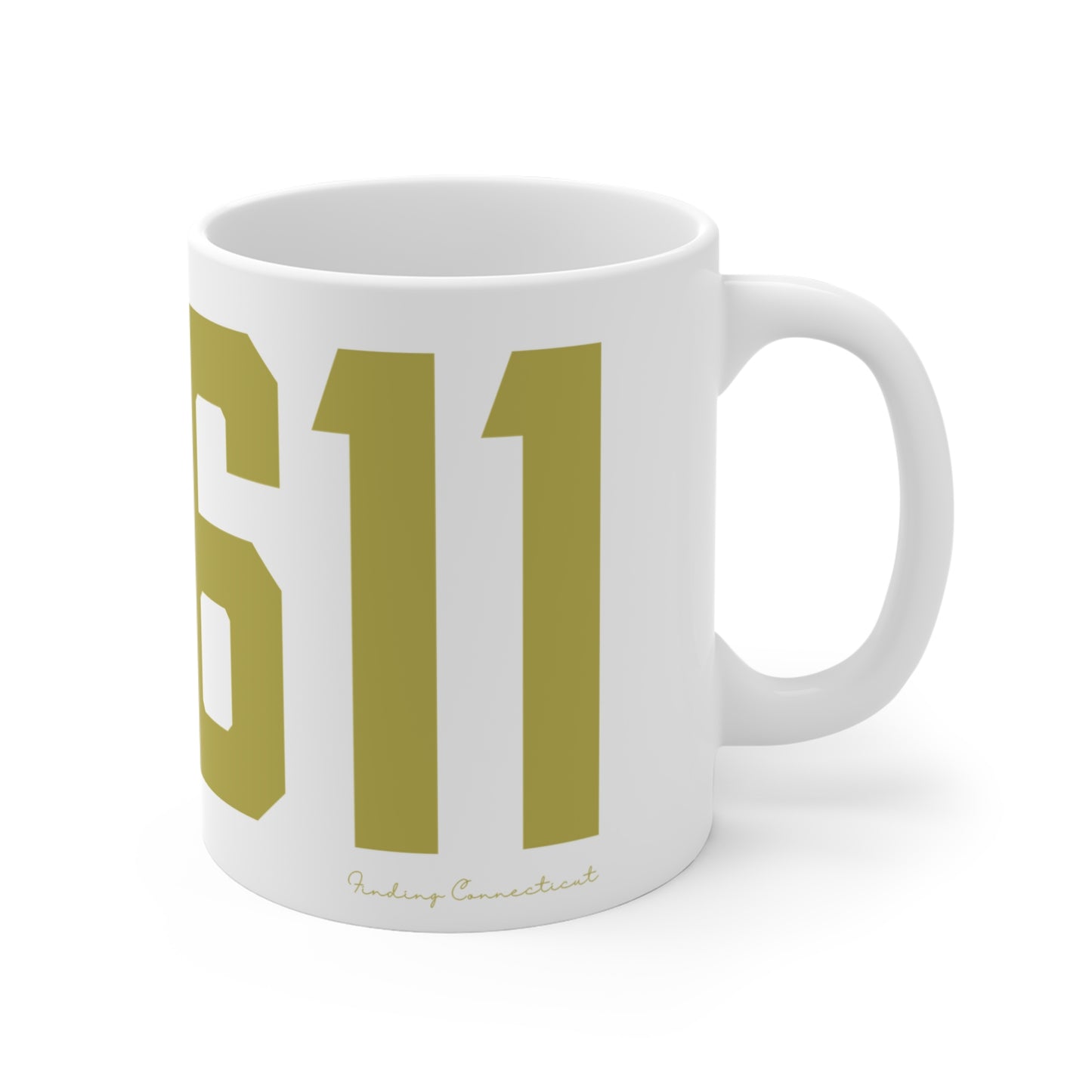 06611 Trumbull Connecticut Zip Code Mug 11oz