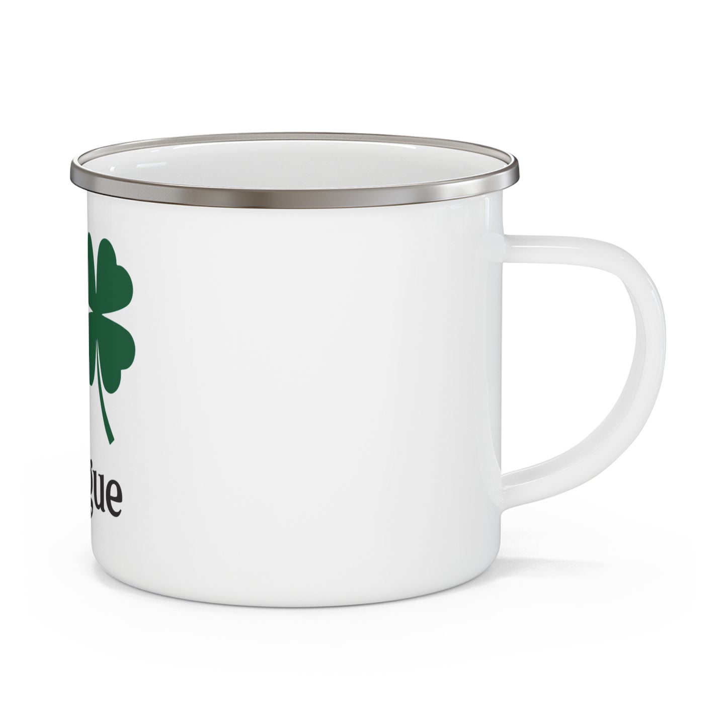 I Clover Sprague Enamel Camping Mug