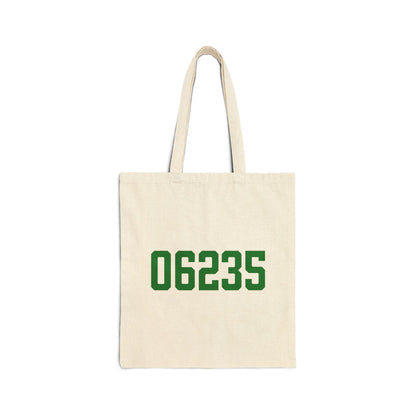 06235 Chaplin Connecticut Zip Code Cotton Canvas Tote Bag