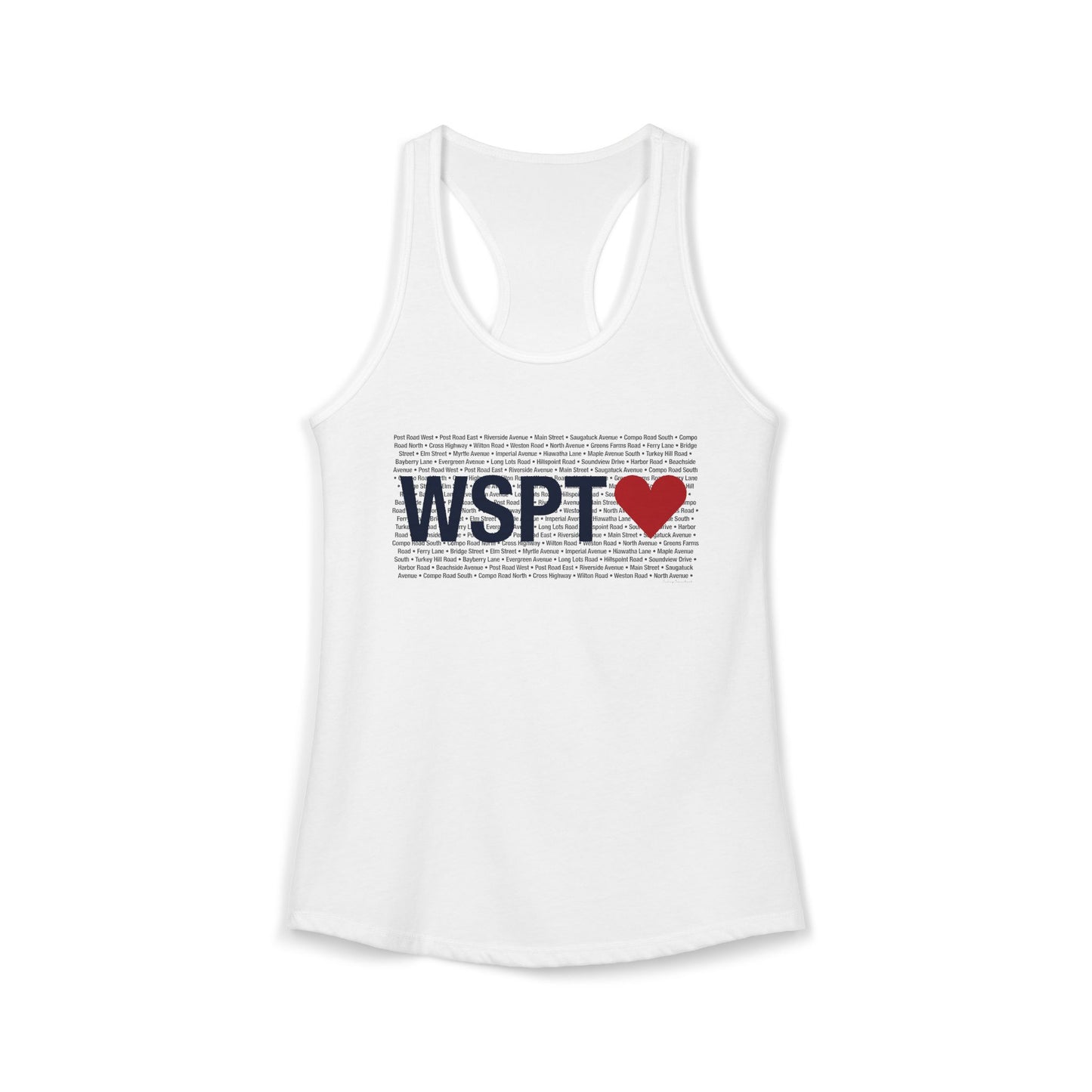 Westport Love Women's Ideal Racerback Tank Top