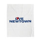 Love Newtown Velveteen Plush Blanket