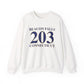 Beacon Falls 203 Connecticut Unisex Heavy Blend™ Crewneck Sweatshirt