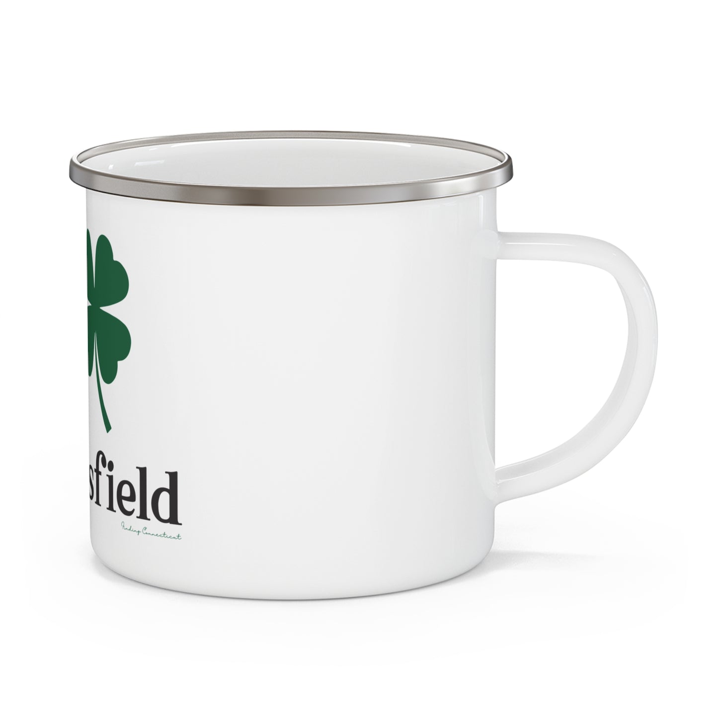 I Clover Wethersfield Enamel Camping Mug