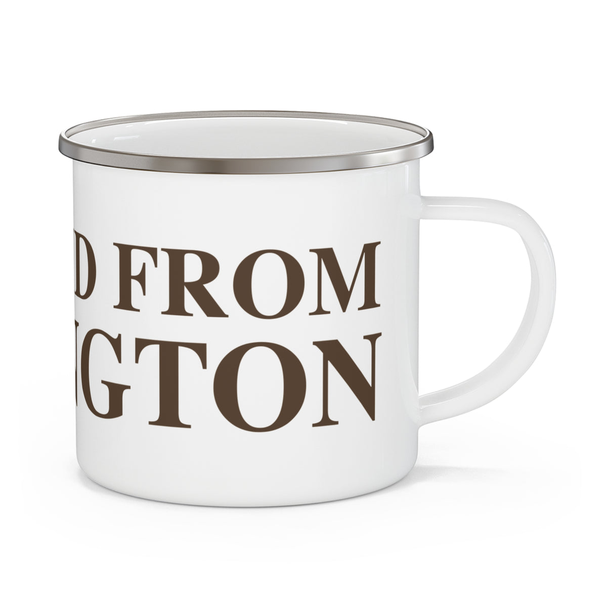 Just a kid from Stonington Enamel Camping Mug