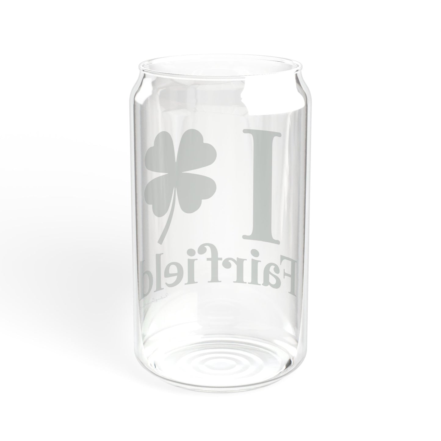 I Clover Fairfield Sipper Glass, 16oz