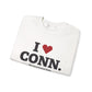 I Heart CONN. Unisex Heavy Blend™ Crewneck Sweatshirt