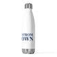 Just a kid from Newtown 20oz Insulated Bottle