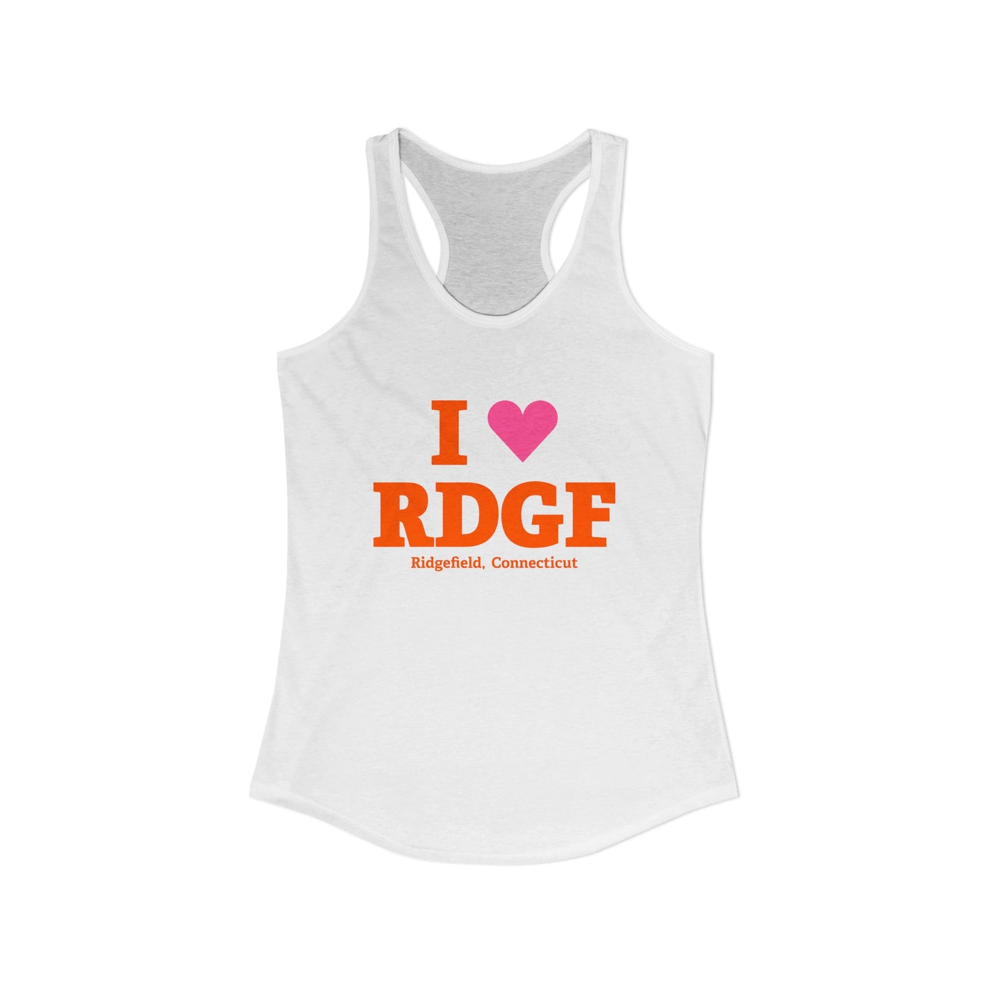 I Heart RDGF Women's Ideal Racerback Tank Top