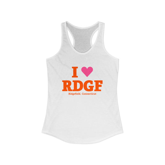 I Heart RDGF Women's Ideal Racerback Tank Top
