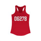 06278 Ashford CT Zip Code Women's Ideal Racerback Tank Top