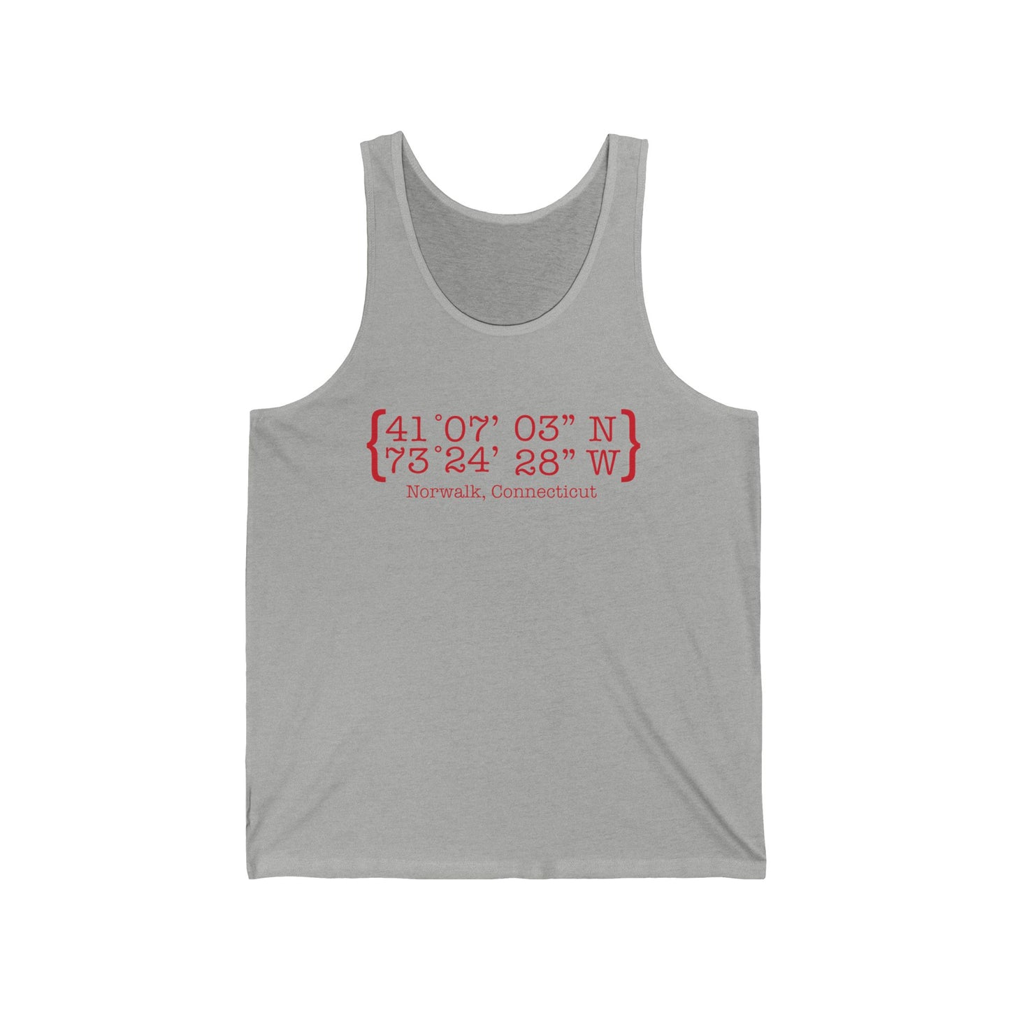 Norwalk Coordinates Unisex Jersey Tank Top