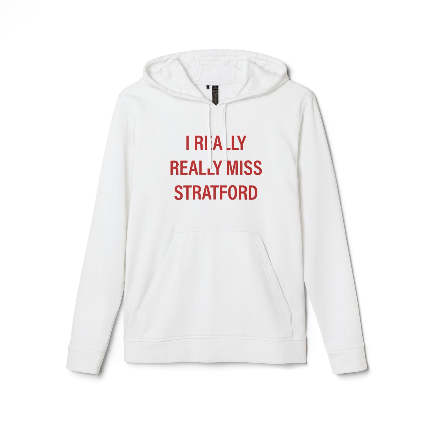 I Really Really Miss Stratford adidas® Unisex Fleece Hoodie