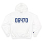 06470 Newtown Connecticut Zip Code Champion Hoodie