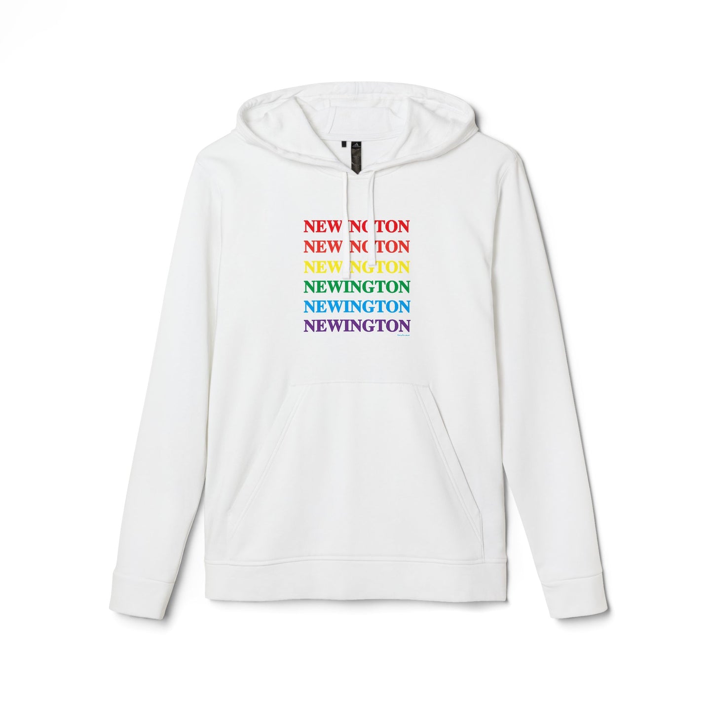 Newington Pride adidas Unisex Fleece Hoodie