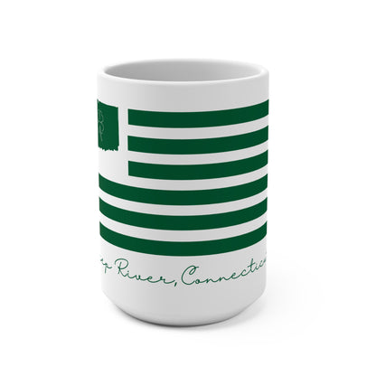 Deep River Connecticut St. Patrick’s Day Flag Mug 15oz